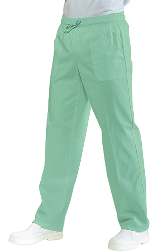 PANTALONI ELASTICO COTONE: pantalone medicale pantaloni infermiere pantaloni con elastico e coulisse regolabile...